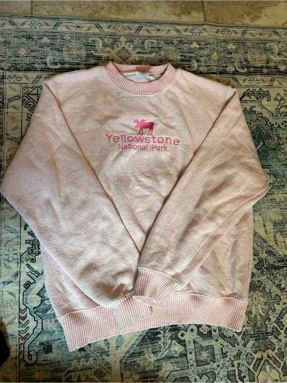 Pink Crewneck Sweatshirt